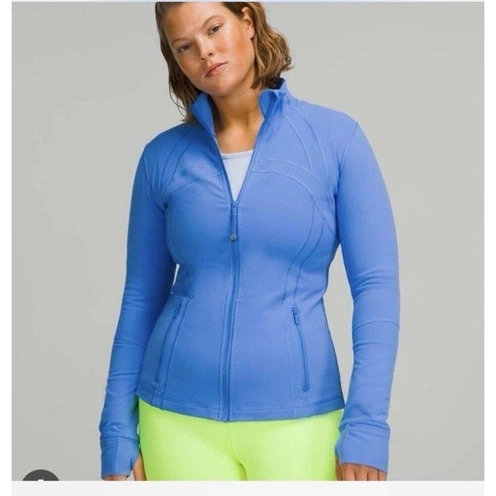 Lululemon Define Jacket Luon Blue Nile, Size 4 Viral Bbl Athletic Jacket New